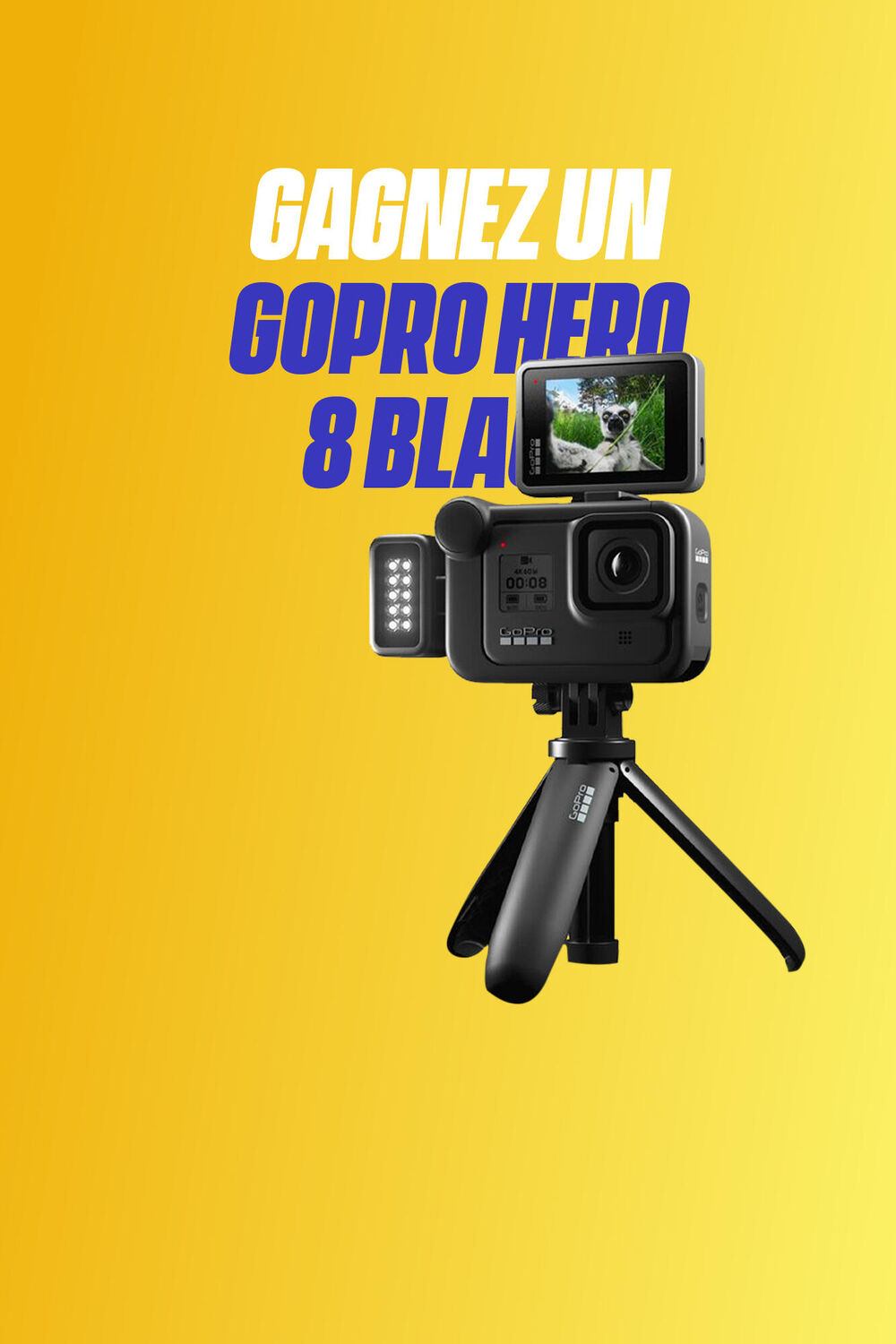 Gagnez un GoPro HERO 8
