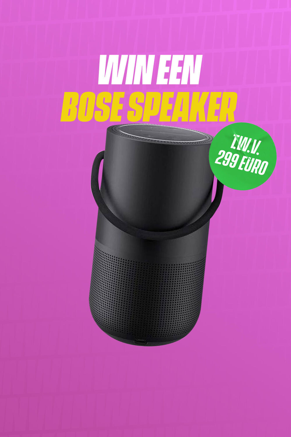 Win een Bose Speaker